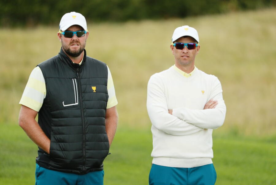 Marc Leishman and Adam Scott
