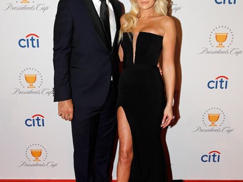 Dustin Johnson and Paulina Gretzky
