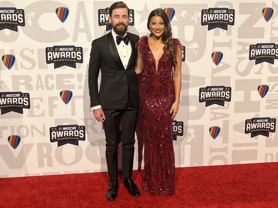 Ryan Blaney and Gianna Tulio
