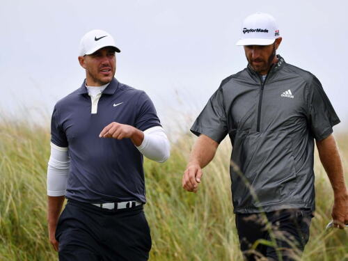 Brooks Koepka and Dustin Johnson