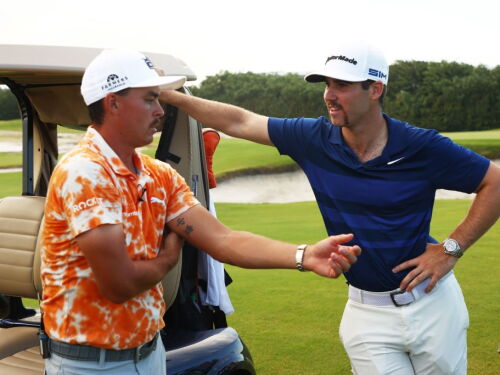 Rickie Fowler and Matthew Wolff