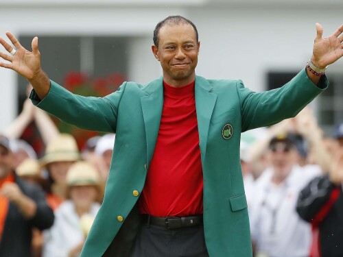 2019 champion: Tiger Woods