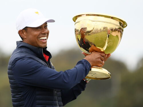 Playing Captain Tiger Woods