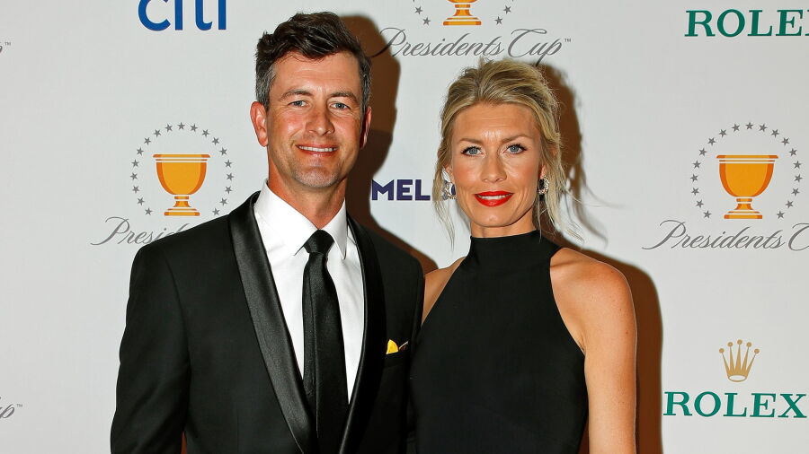 Adam Scott wife