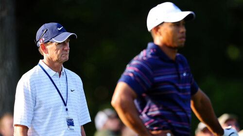 Hank Haney and Tiger Woods