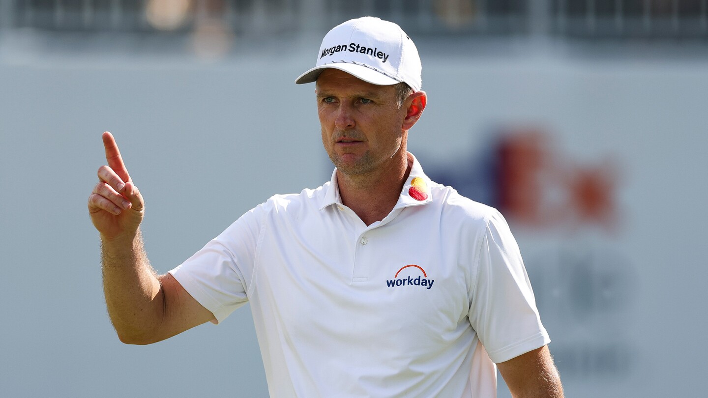 Justin Rose FedEx St. Jude Championship 2025 Round 4 highlights - Golf ...