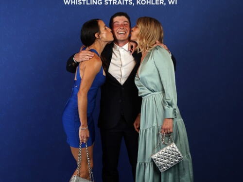 Viktor Hovland, Angela Akins Garcia, Emma Stenson