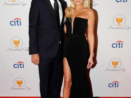Dustin Johnson and Paulina Gretzky