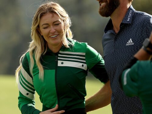 Dustin Johnson and Paulina Gretzky