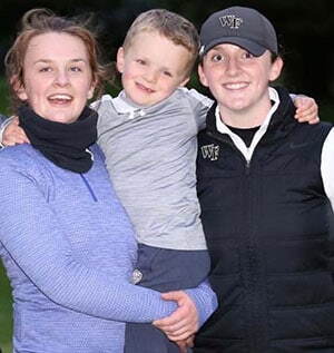 Lauren Walsh and family