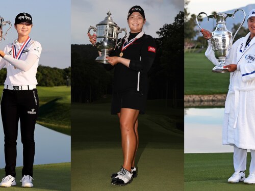 Sung Hyun Park, Ariya Jutanugarn, Jin Young Ko