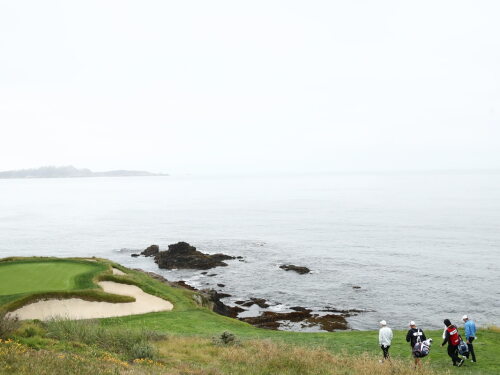 Par-3 seventh at Pebble Beach