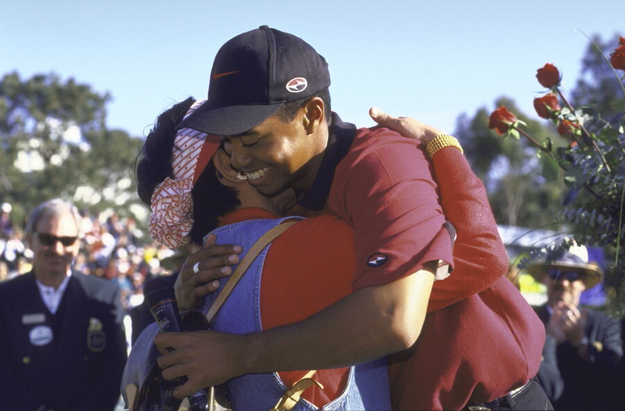 Tiger and Tida Woods