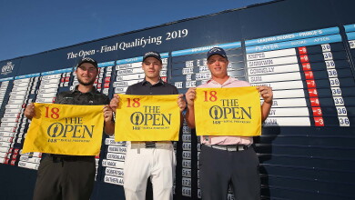 The Open qualifier