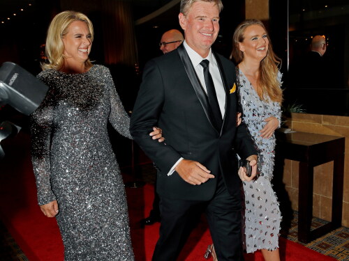 Ernie Els and his family