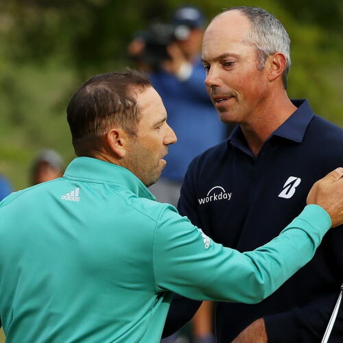 Matt Kuchar and Sergio Garcia