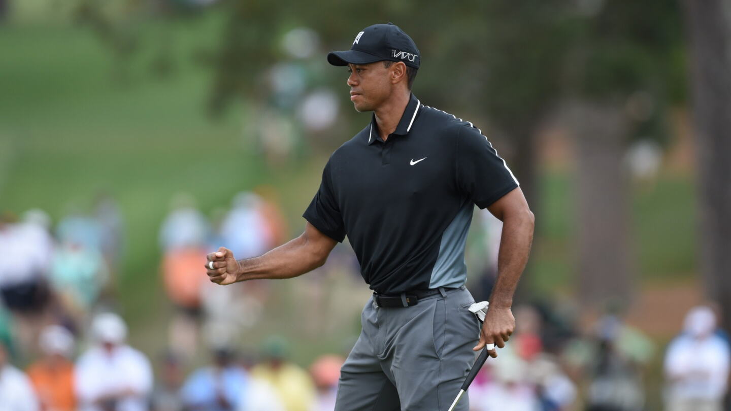 Working for the weekend: Woods cards 69