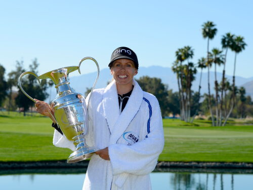 Pernilla Lindberg upsets Inbee Park for first win at ANA Inspiration