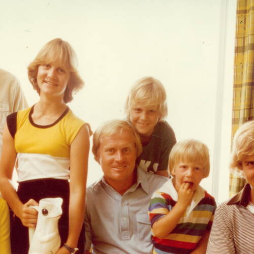 Jack Nicklaus and family