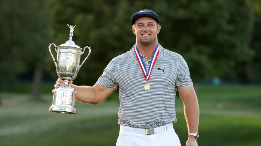 DeChambeau moves to fifth in the world after U.S. Open win
